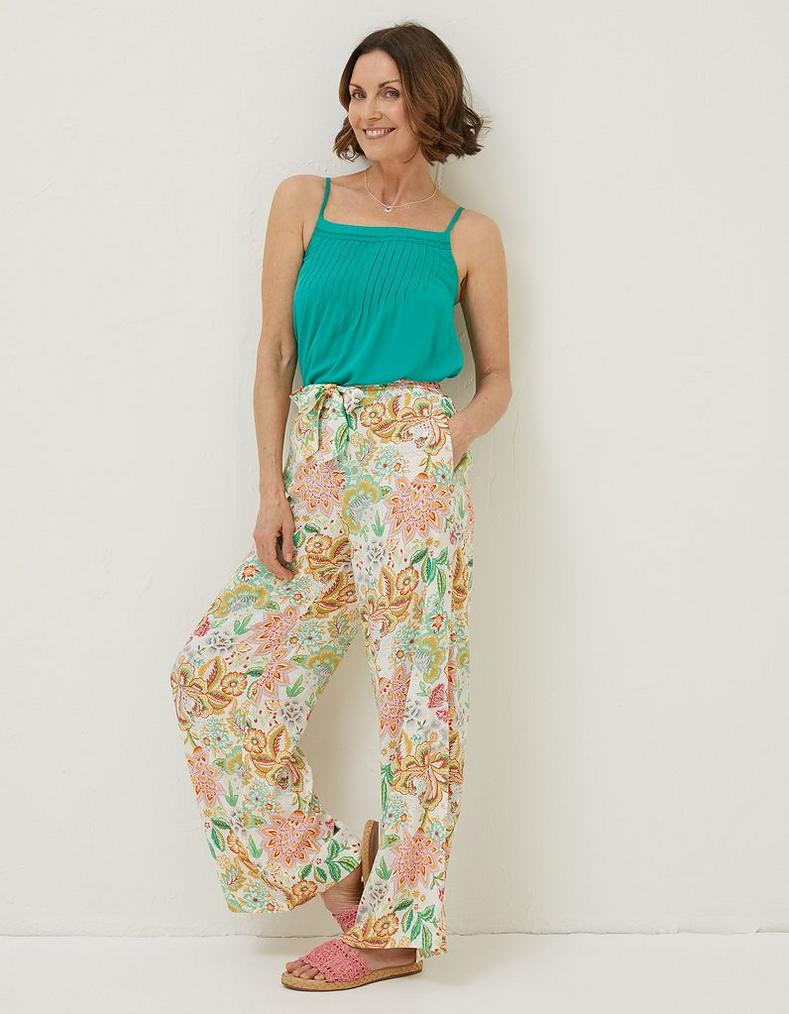Faye Paradise Floral Wide Leg Trouser