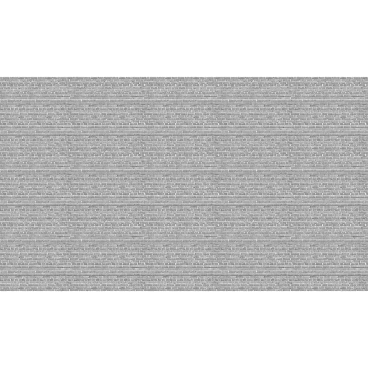 ANOTHER BRICK - Papier peint panoramique motif imprimé Gris 480x280cm