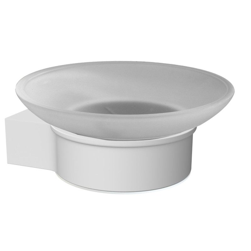 Porte-savon Loft Game blanc mat ALLIBERT