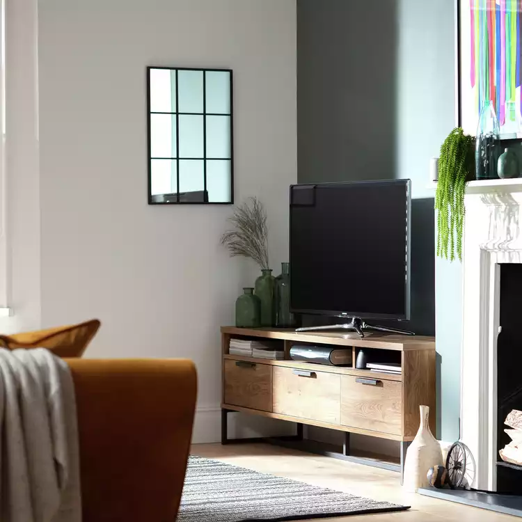 Habitat Nomad 3 Drawer TV Unit - Natural