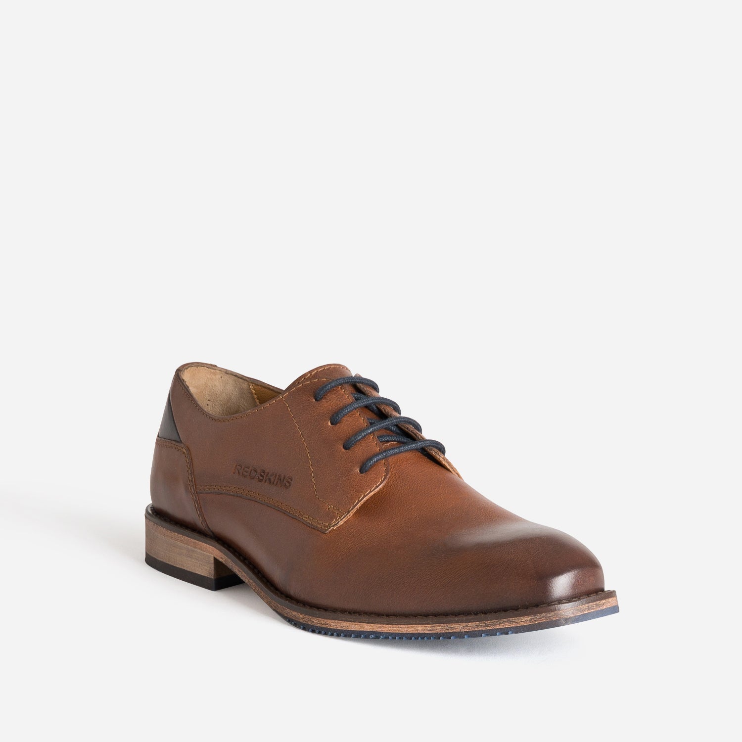Derby REDSKINS cognac cuir