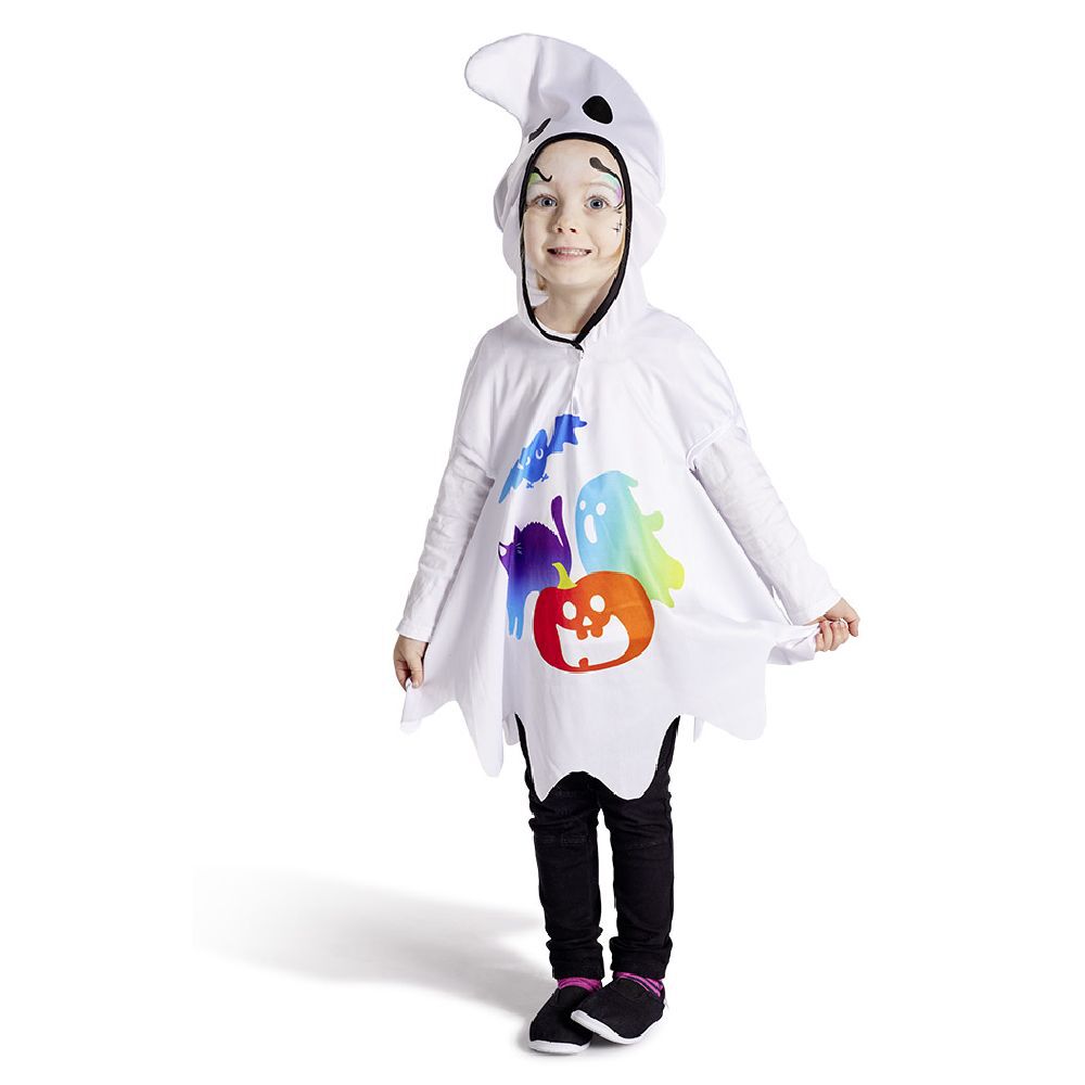 Déguisement enfant Halloween fantôme cape 3/4ans