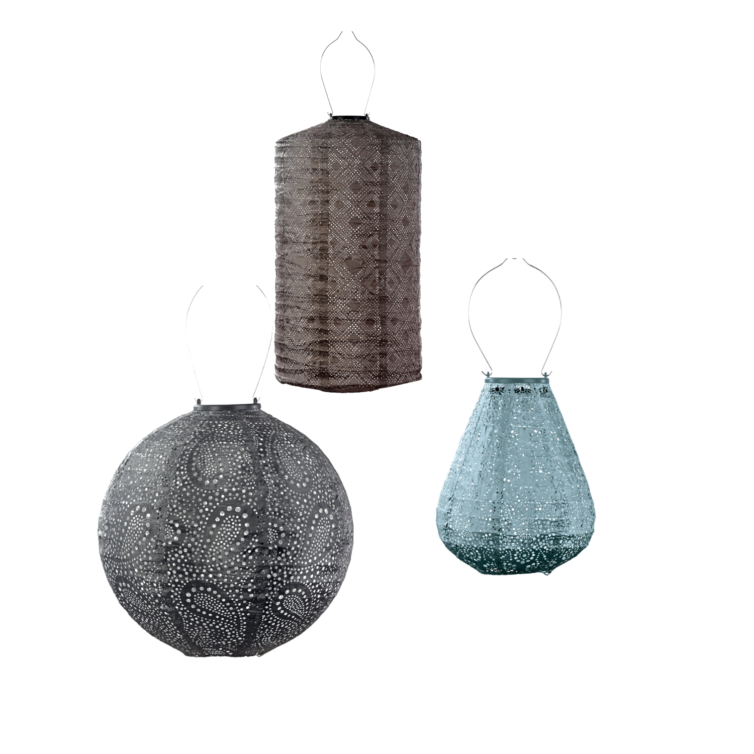 Lumiz solar lampion - bramdean set - 3 stuks