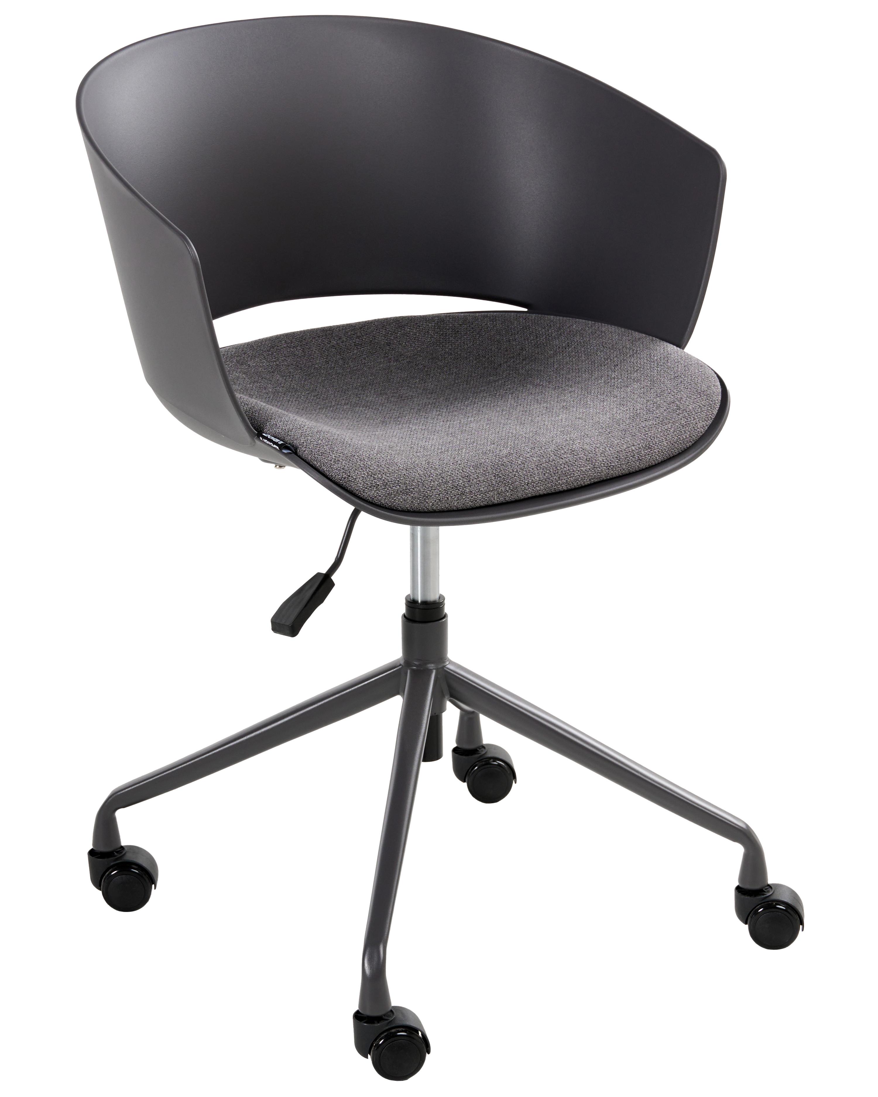 Office Chair GLEEFUL Fabric Graphite Grey