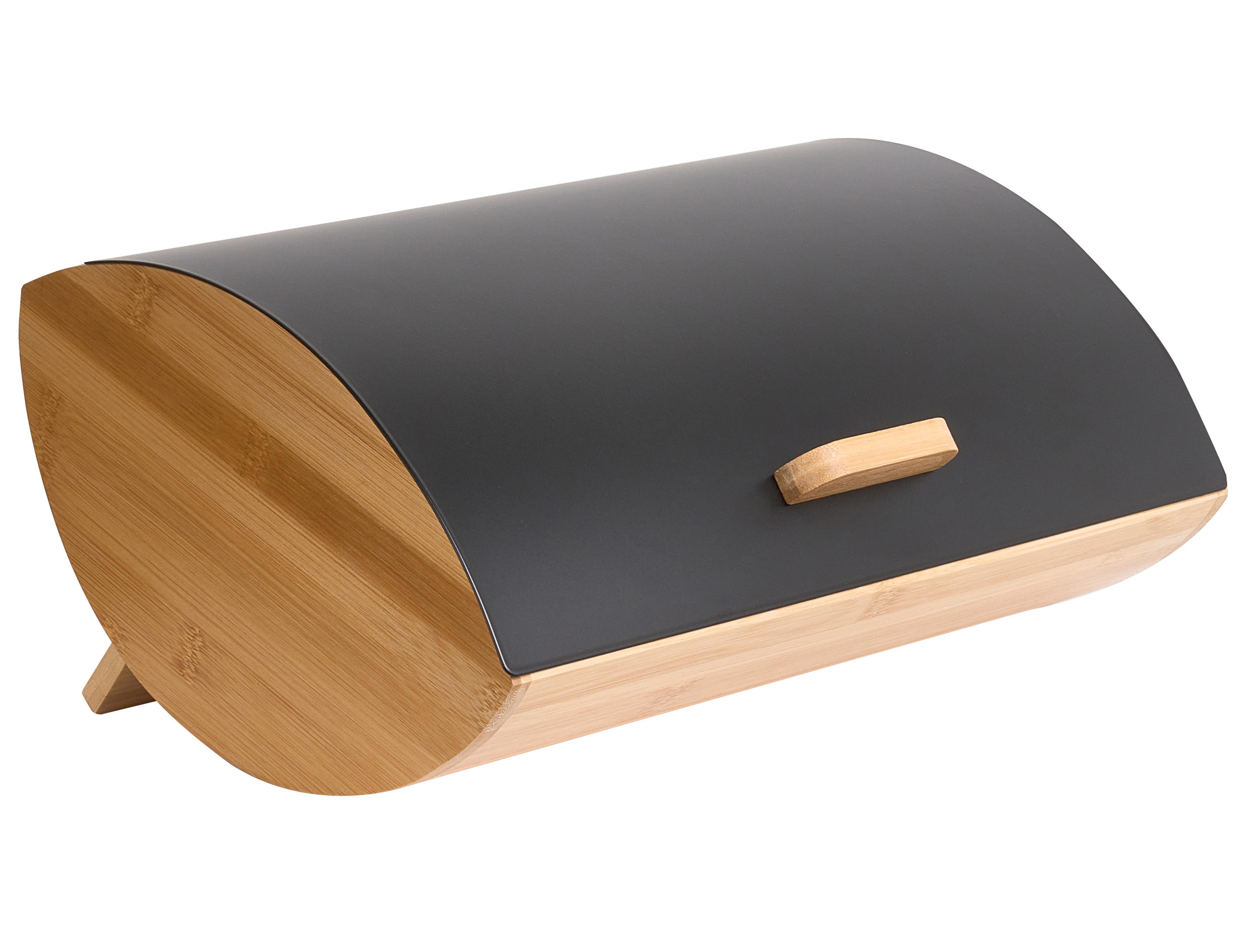 Bread Bin EPICURIEN Bamboo Black