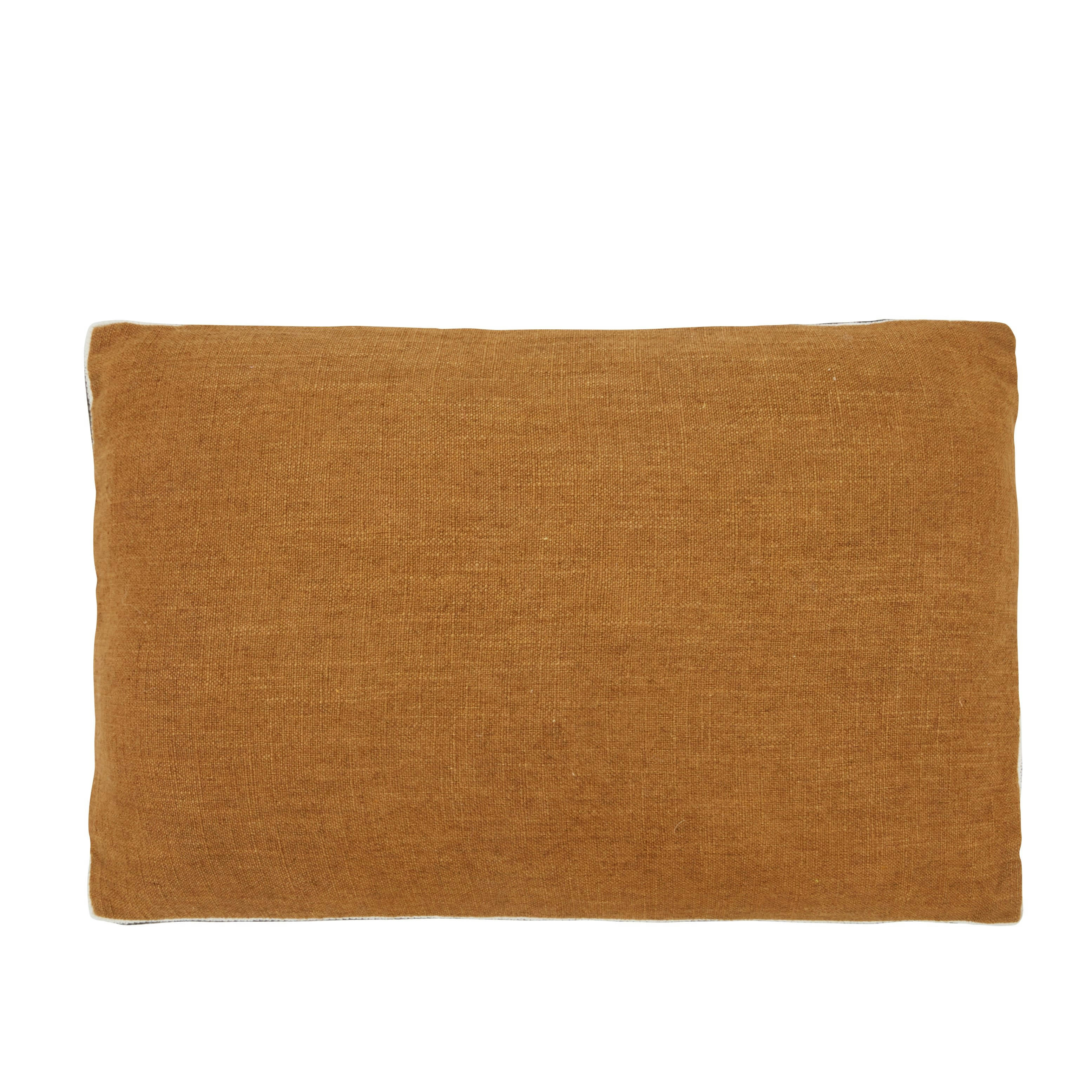BERJA - Coussin coloris bronze 60x40