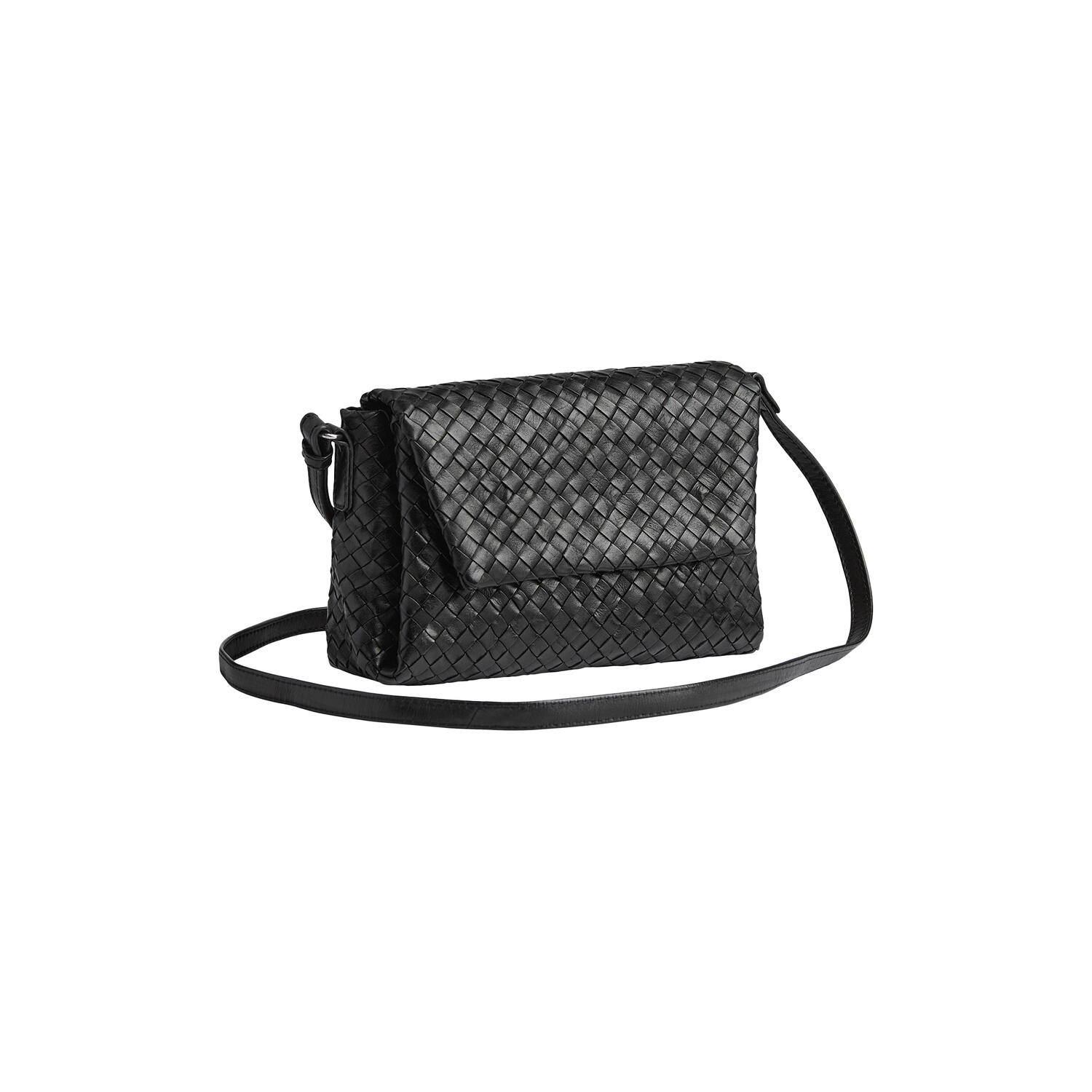 JulesMBG Crossbody Bag Weave, black