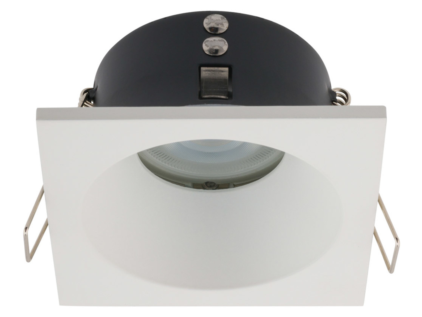Lampa wpuszczana w sufit Delta aluminiowa 8,5 cm czarna