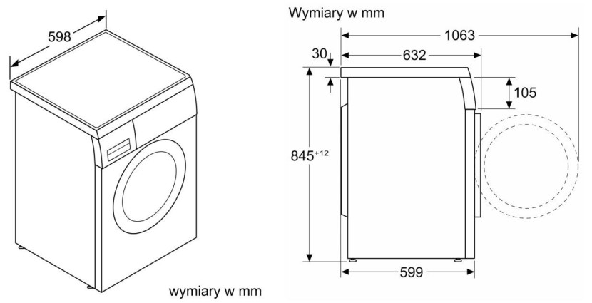 Pralka BOSCH WUU28T10PL