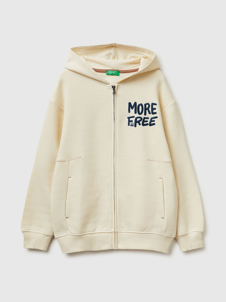 Oversized sweatshirt with print