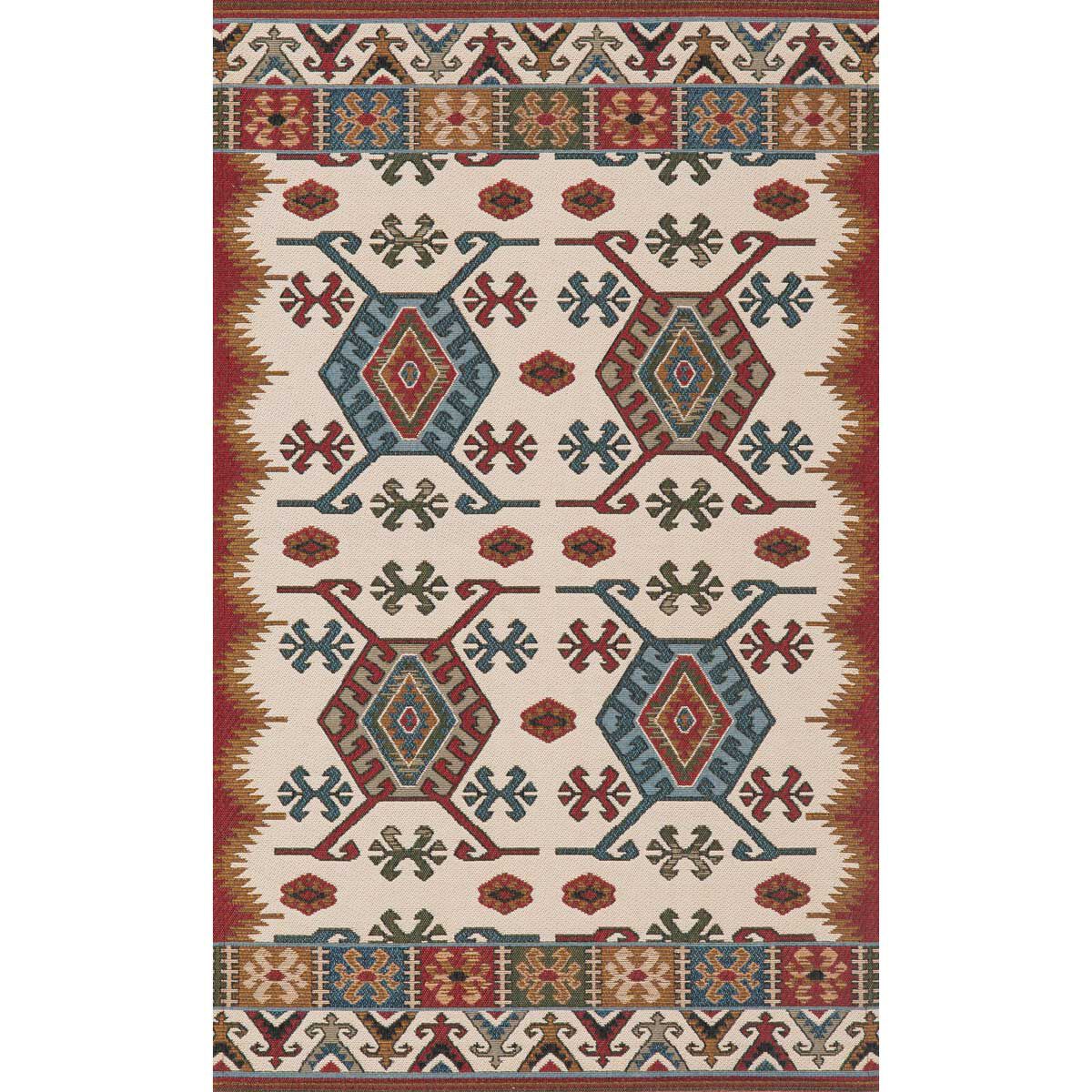 Tapete SUNLIGHT ocre e vermelho 60x200cm