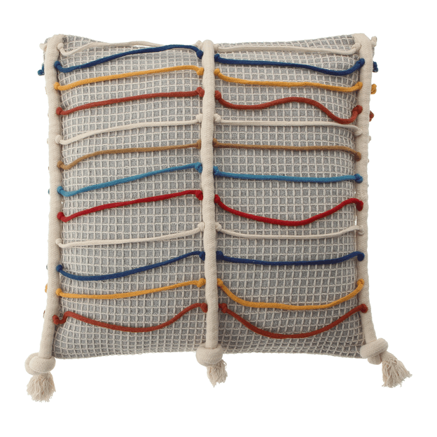 CAPA PARA ALMOFADA 45 CM X 45 CM SARAPINTADA