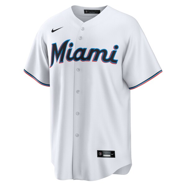 Kyle Stowers Miami Marlins Nike  Youth Home Replica Jersey - White