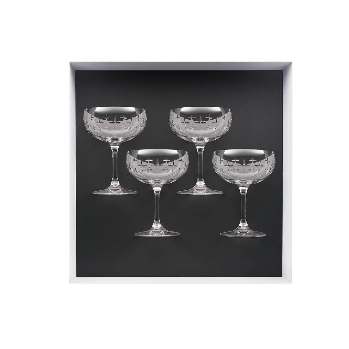 Coffret 4 coupes à cocktail/glace