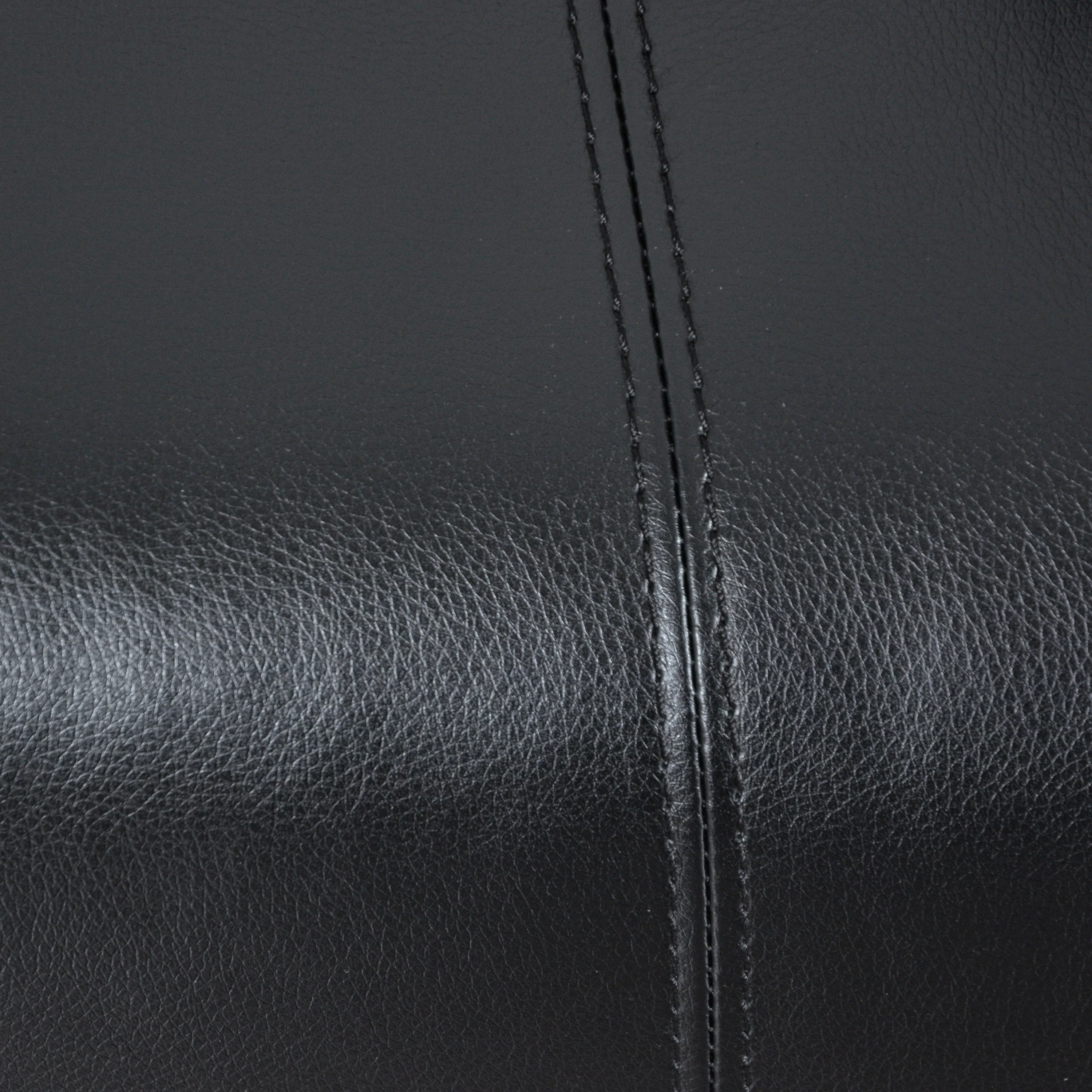 2-Piece Classic Faux Leather Manual Reclining Living Room Sofa Set with Console and Cup Holders