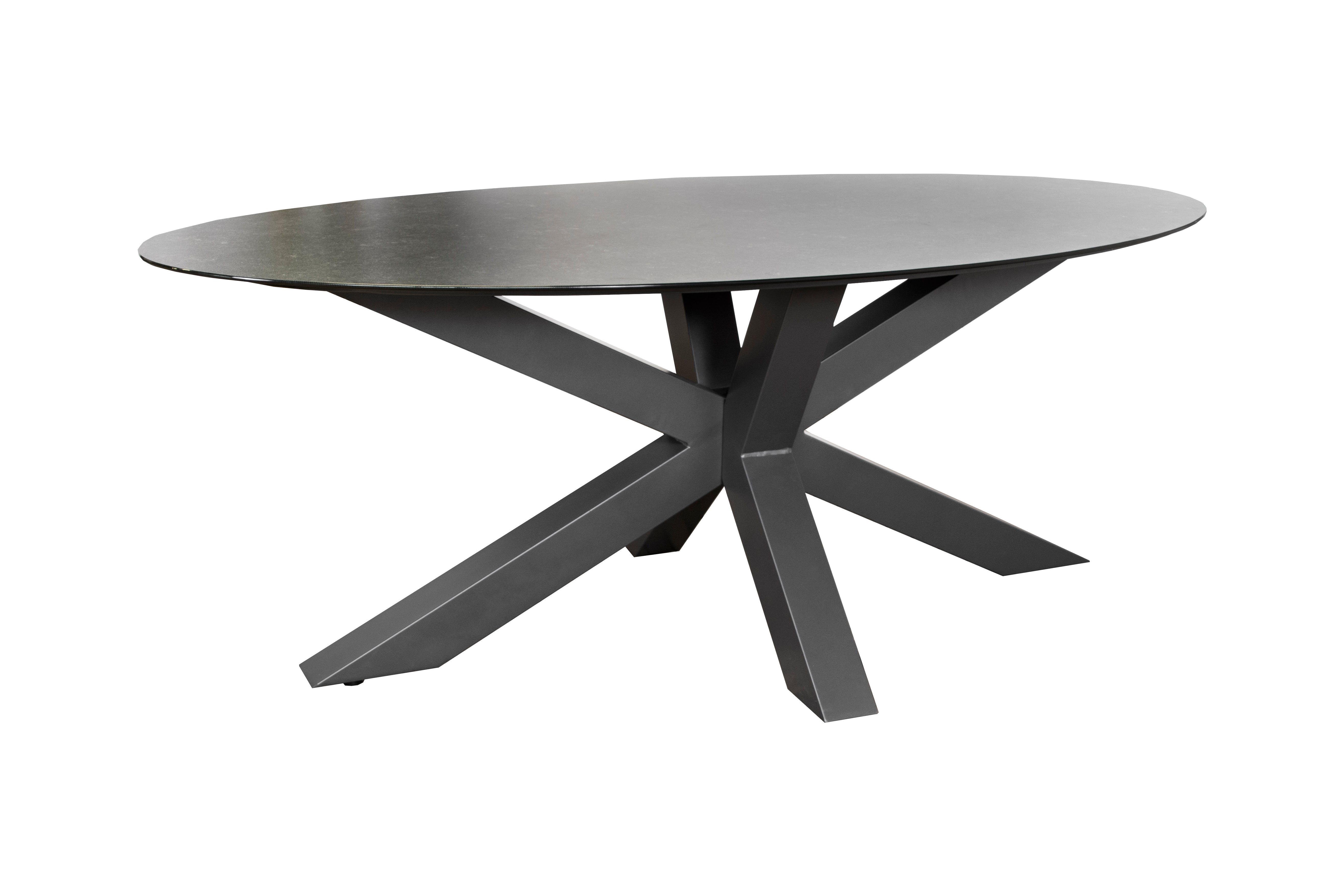 Sens-Line - Donna Ovale Tuintafel - 220x100cm - Keramiek