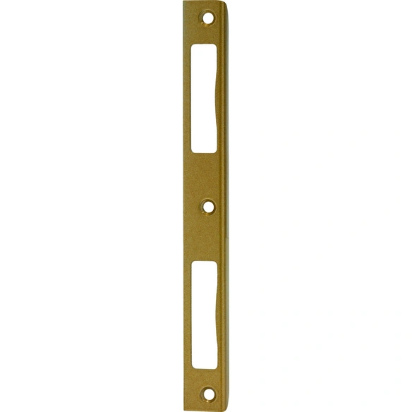 Schließblech, Stahl, goldfarben