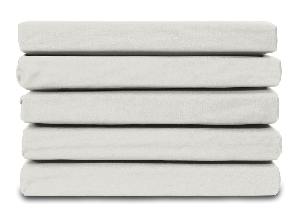 Ten Cate hoeslaken - 100% katoensatijn - 180x220 - naturel