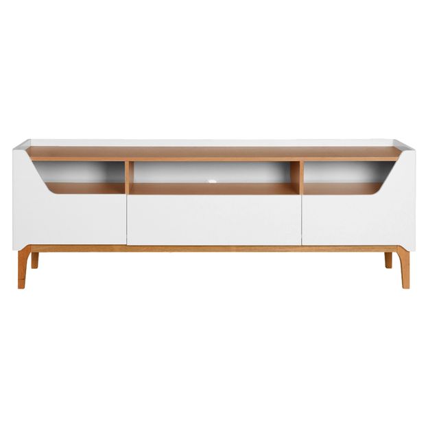 RACK 2 PORTAS/1 GAVETA 1,60 M X 37 CM PILARES