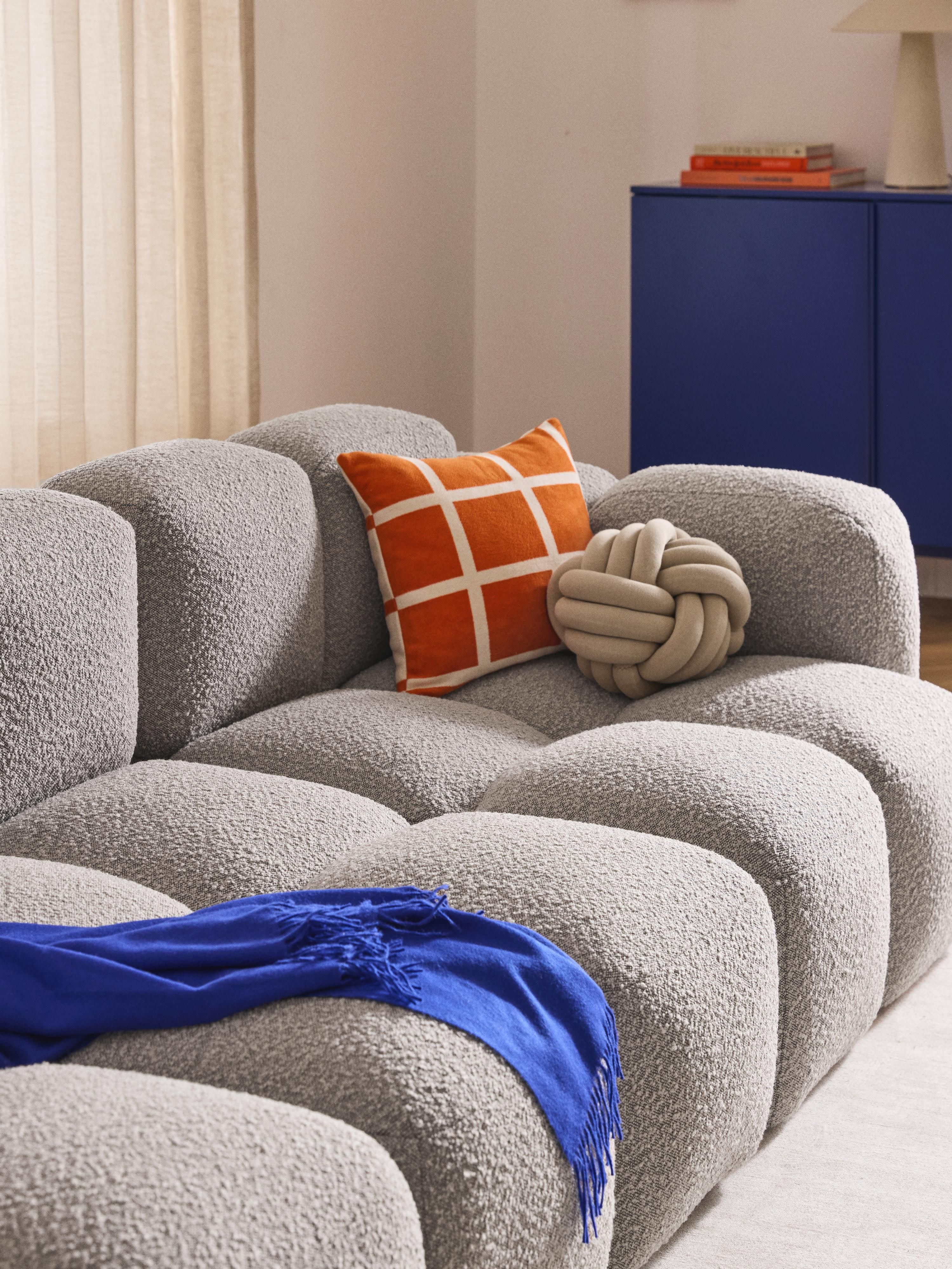 Eckmodul Tayla aus Bouclé