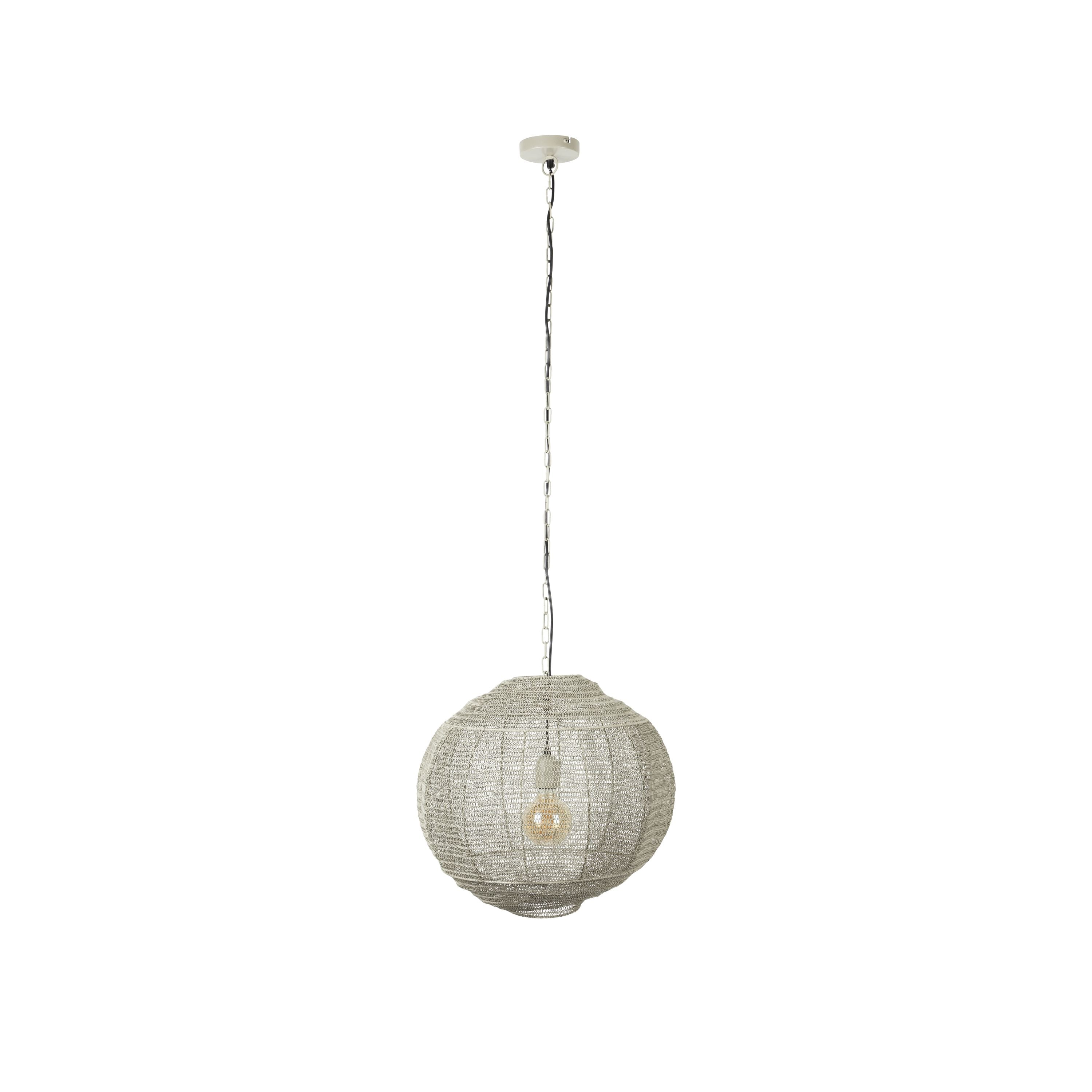 Dutchbone Meezan Hanglamp Grijs M