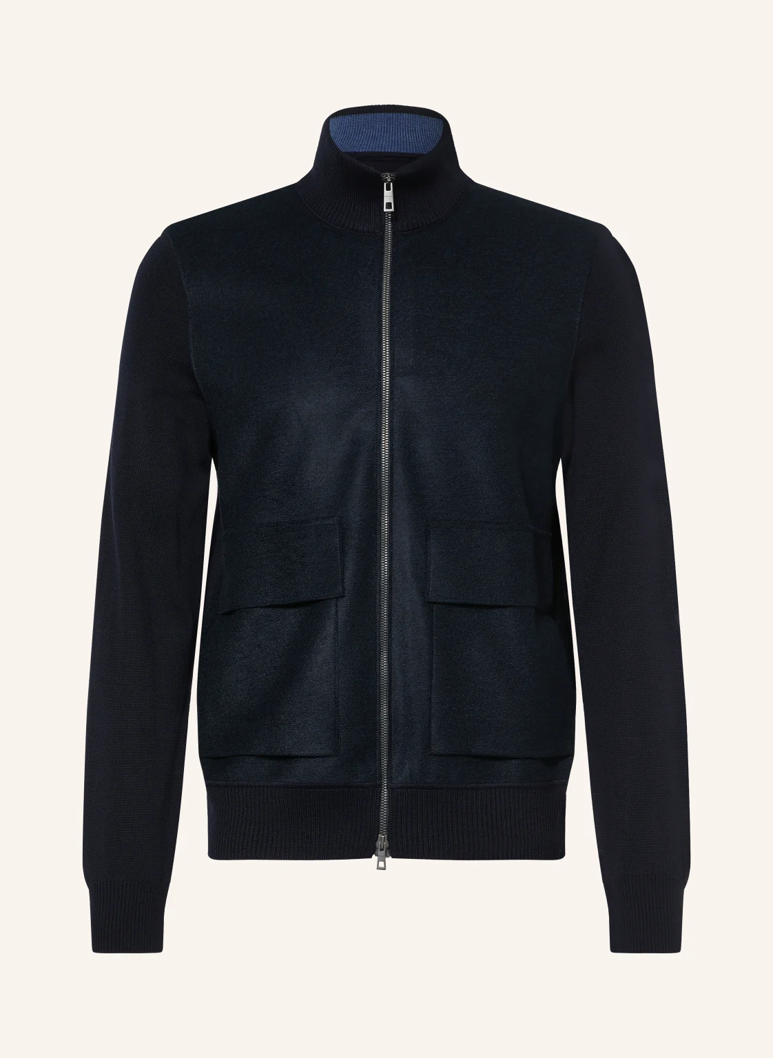 MAERZ MUENCHEN Strickjacke im Materialmix