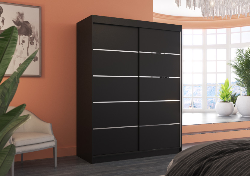 Szafa przesuwna LUFT 150 Black