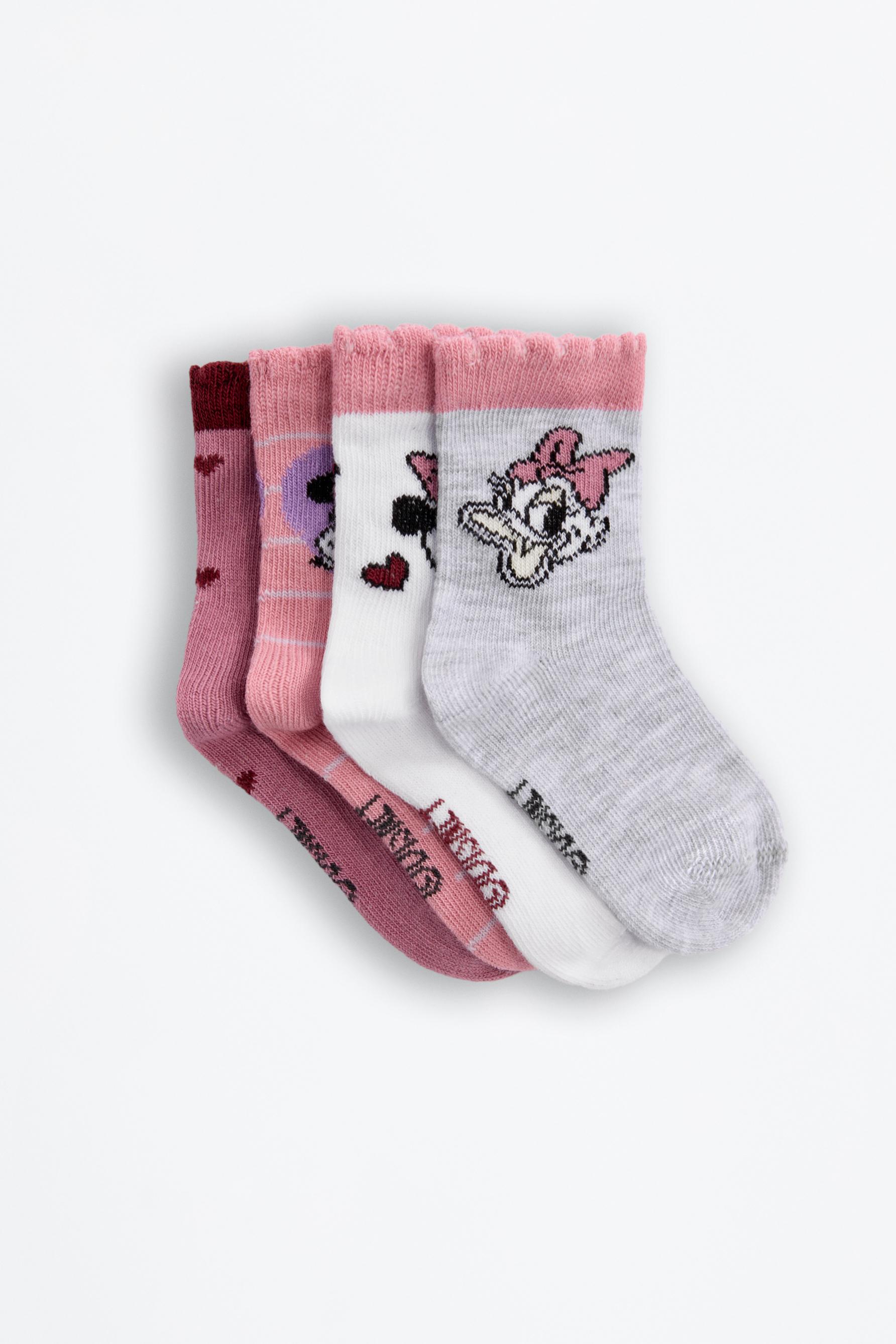 Calcetines Minnie y Daisy ©Disney (Pack 4)