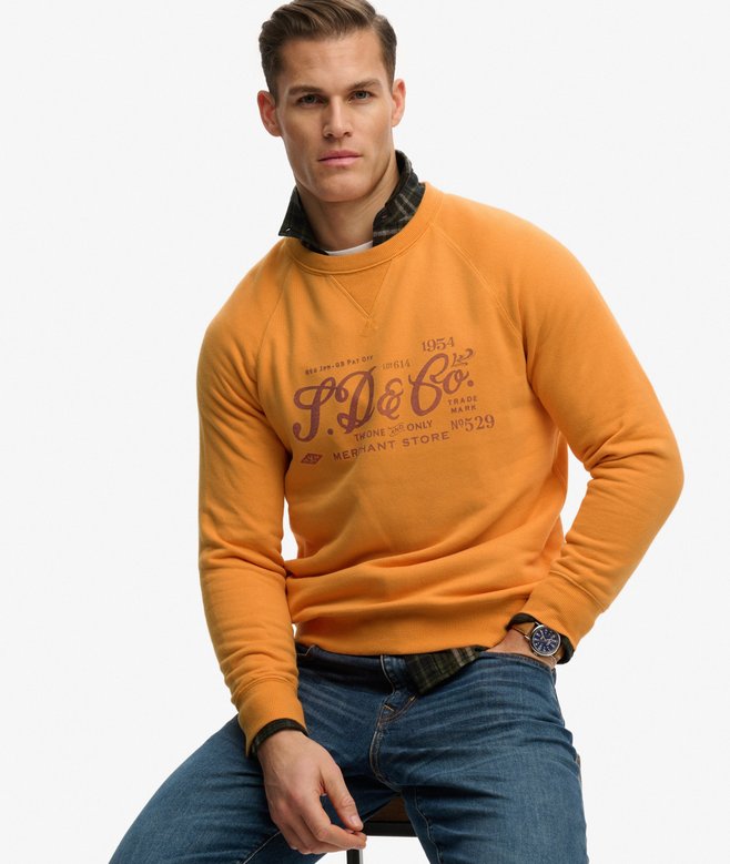 The Merchant Store - Vintage Print Sweatshirt