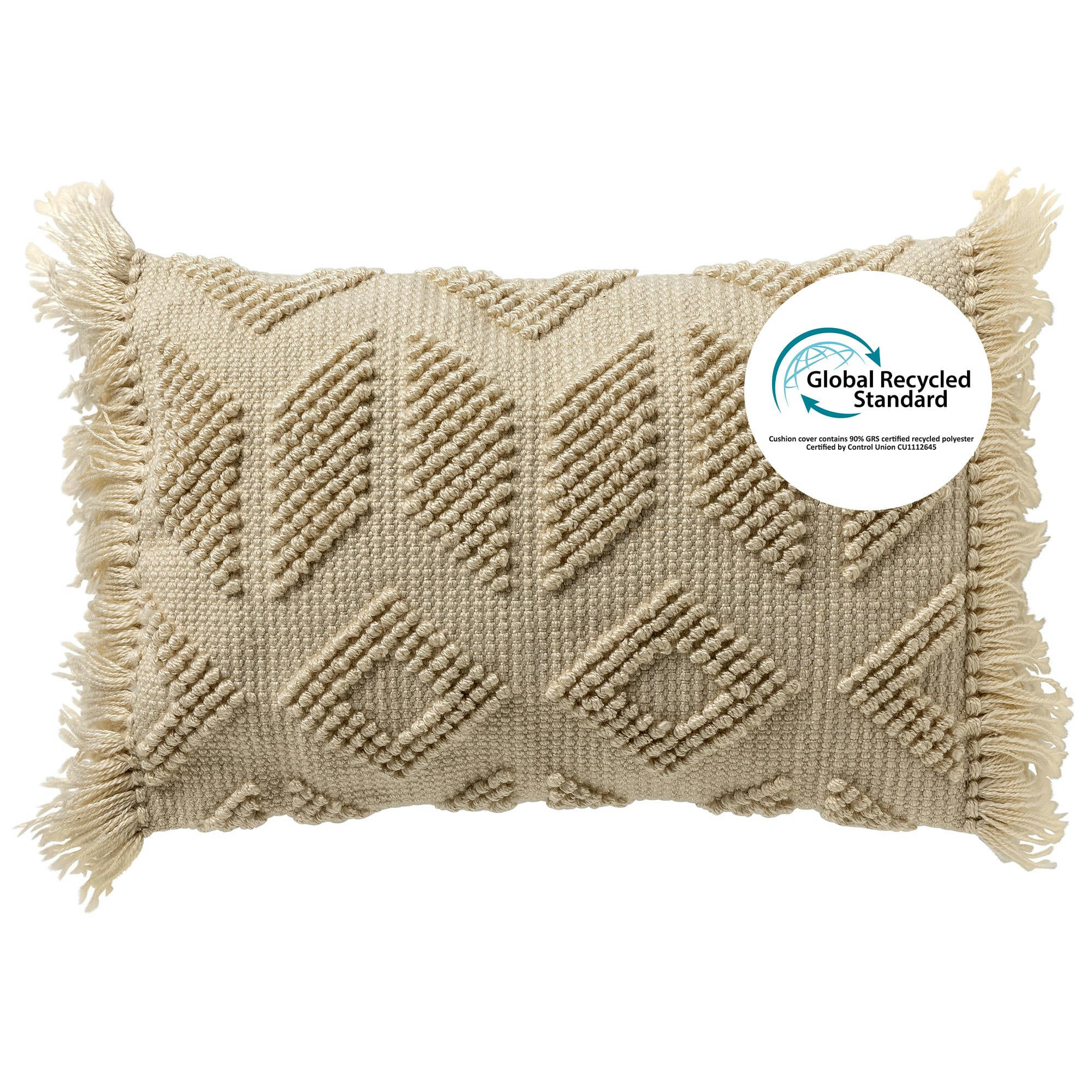 ODIN - Coussin - beige doux 40x60 cm avec motif