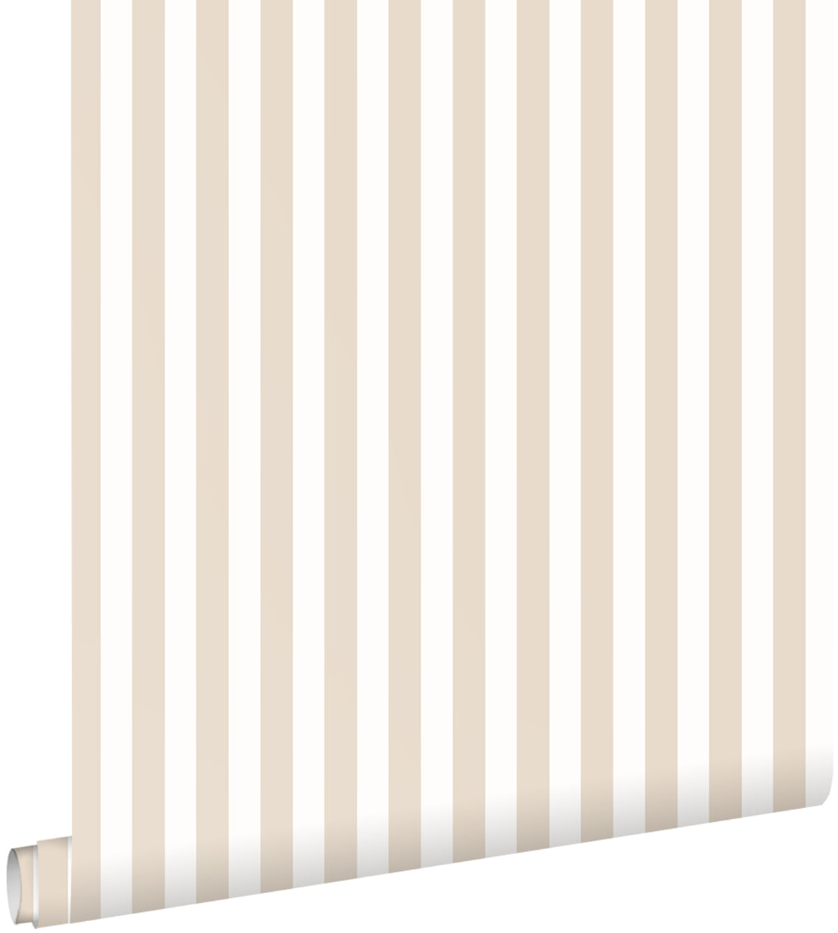 ESTAhome behang strepen beige en wit - 53 cm x 10.05 m - 130949
