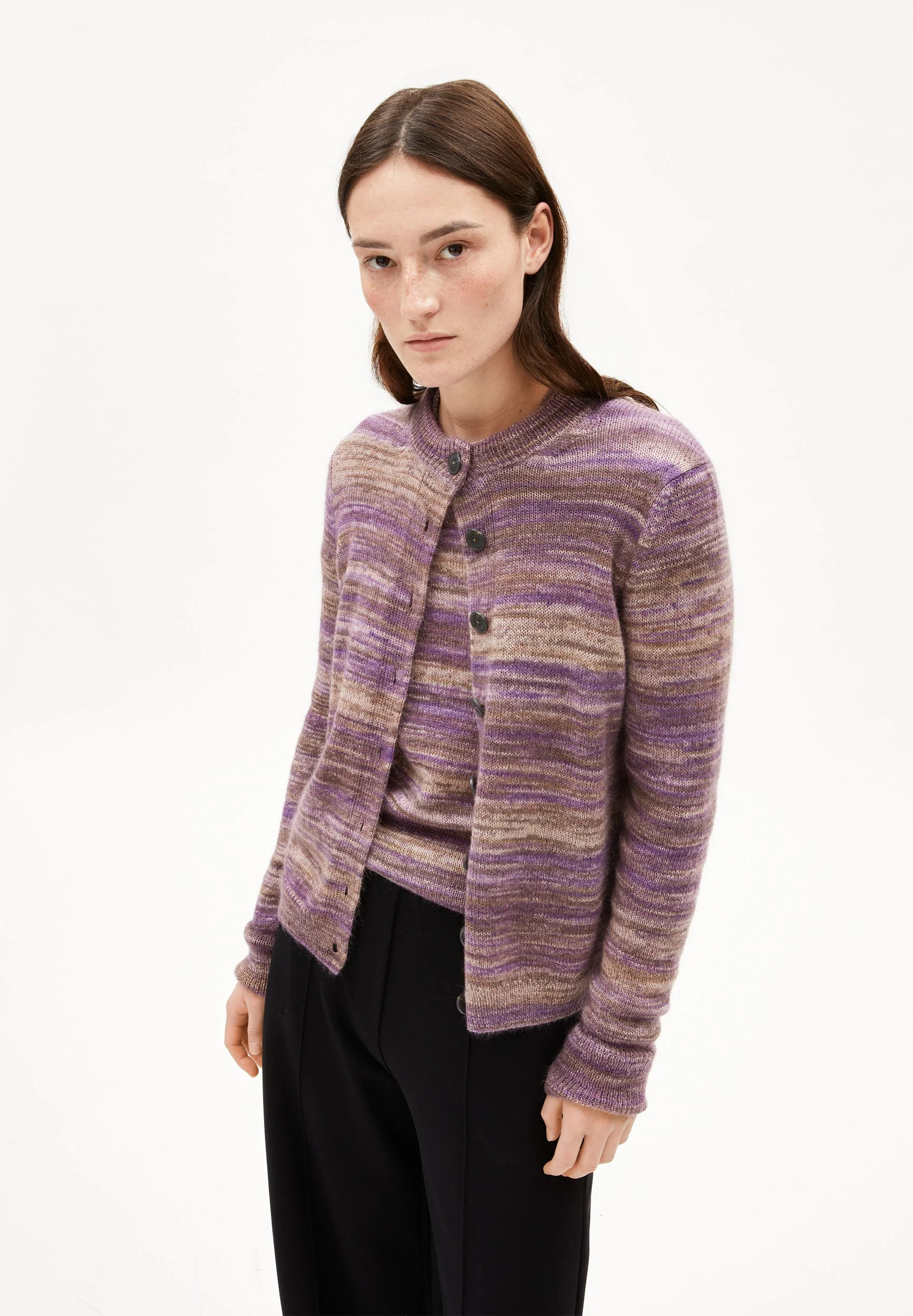 AMILDAA STAMPATO STRICKPULLOVER