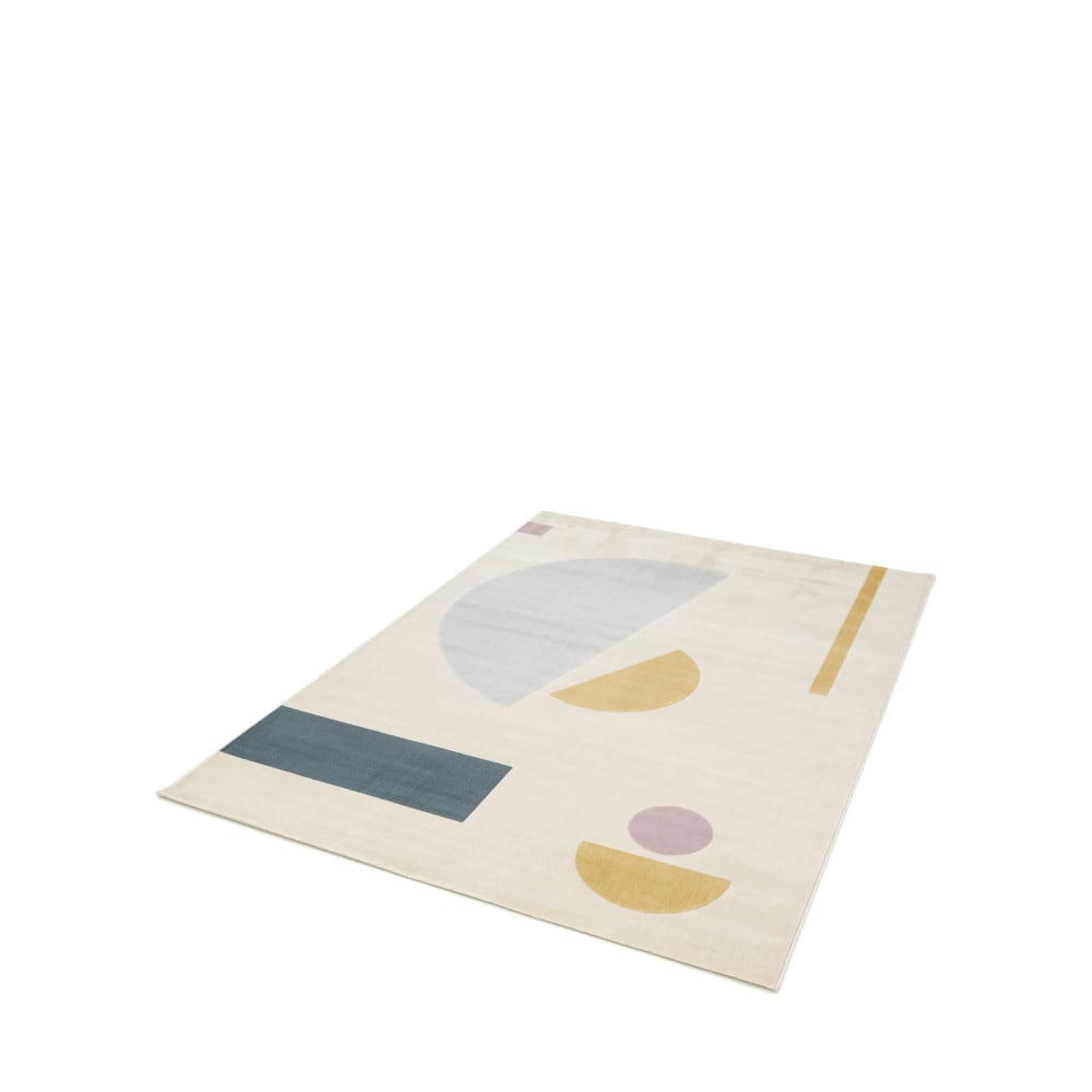 GALA - Tapis contemporain à motif géométrique multicolore 120x170 cm