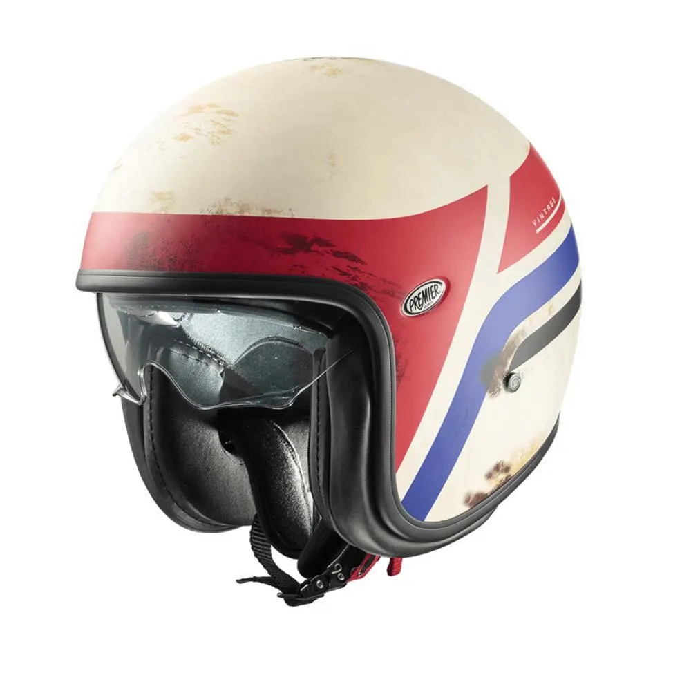 Premier Helmets 23 Vintage K8 BM 22.06 open face helmet