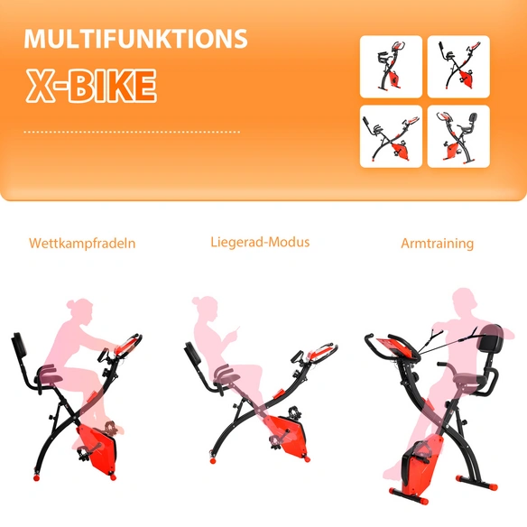 Heimtrainer, BxHxL: 51 x 115 x 97 cm