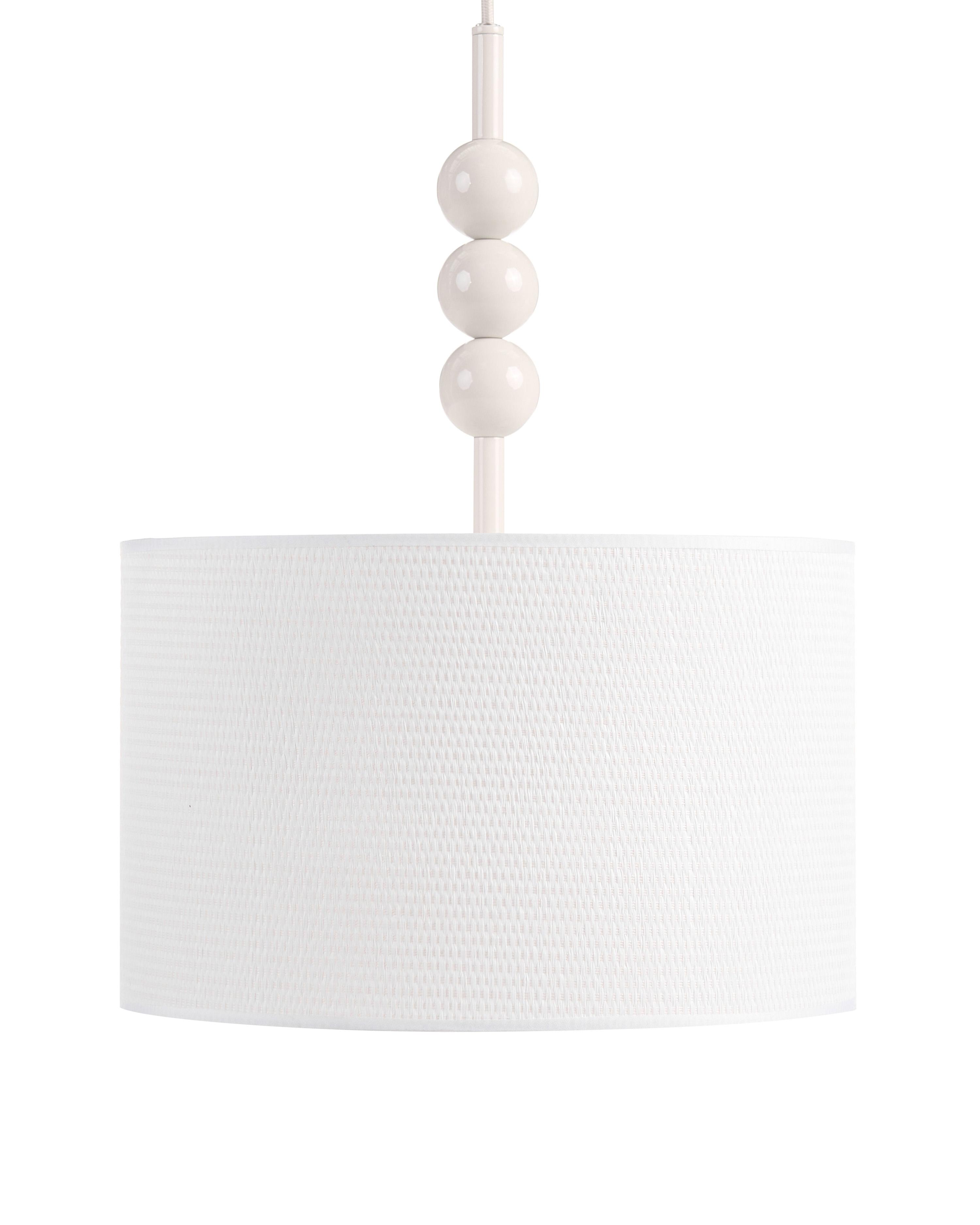 Pendant Lamp LOKY Metal White