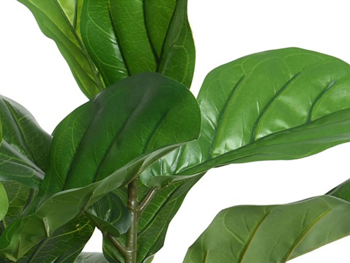 - Figuier artificiel 97 cm en pot plastique vert