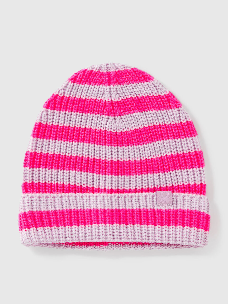 Multicolored striped hat