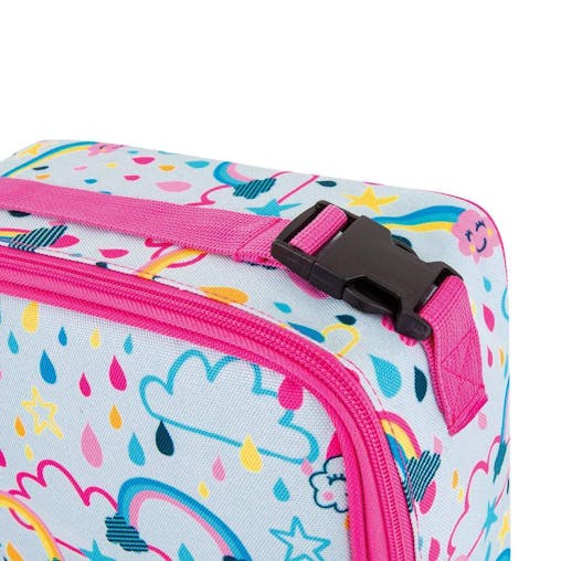 PackIt Classic Cooler Lunch Box Bag Freeze and Go - Rainbow Sky