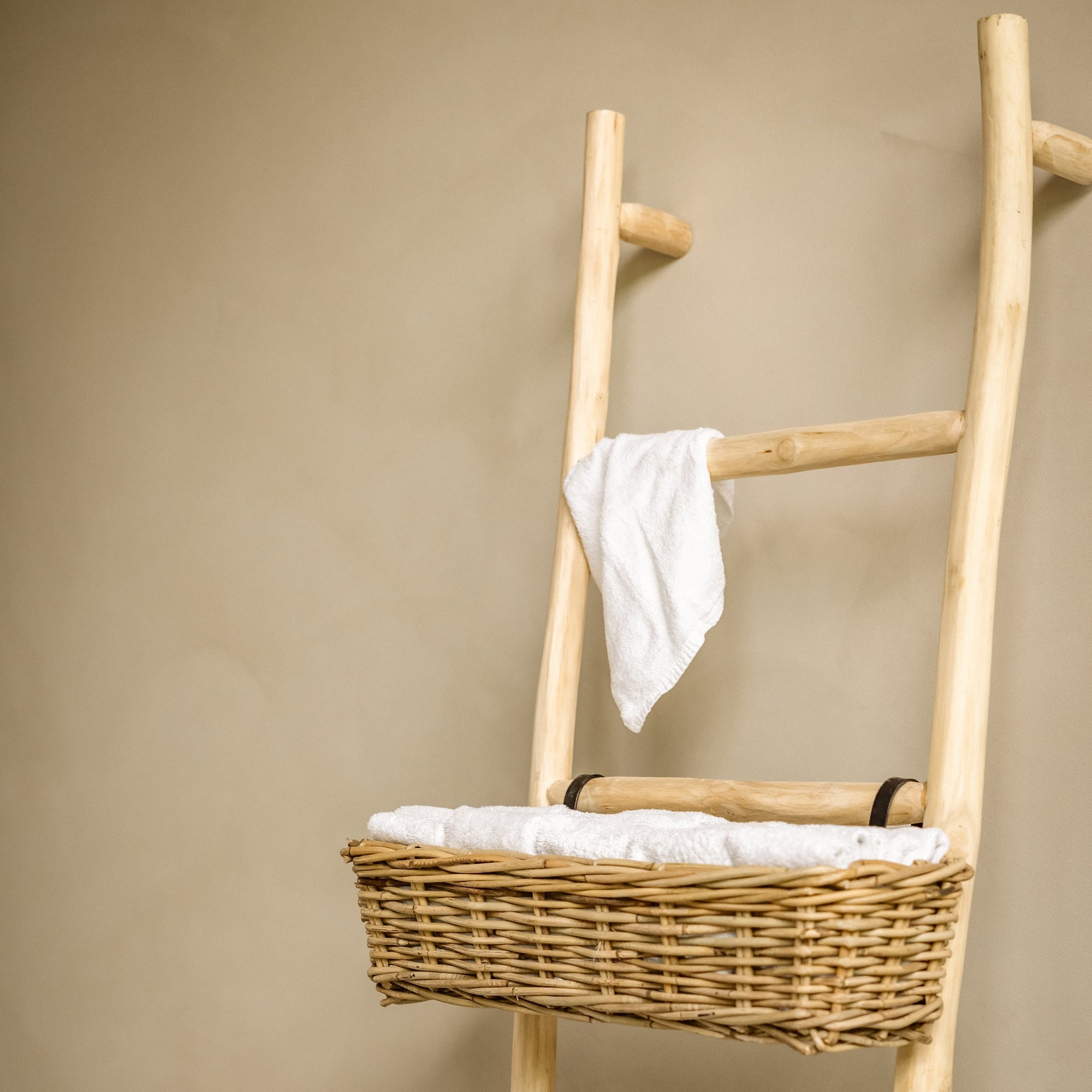 Van der Leeden Deco Teak Wandrek H 200 x B 50 cm