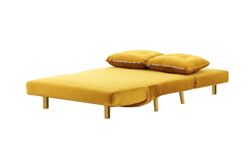 Sofa rozkładana Flic 103 cm-Velluto 8-like oak
