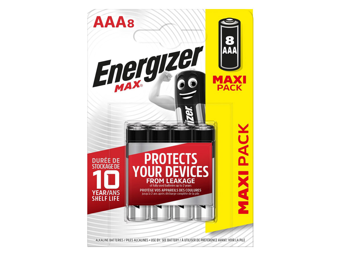 Baterie alkaliczne Energizer AAA 8szt.