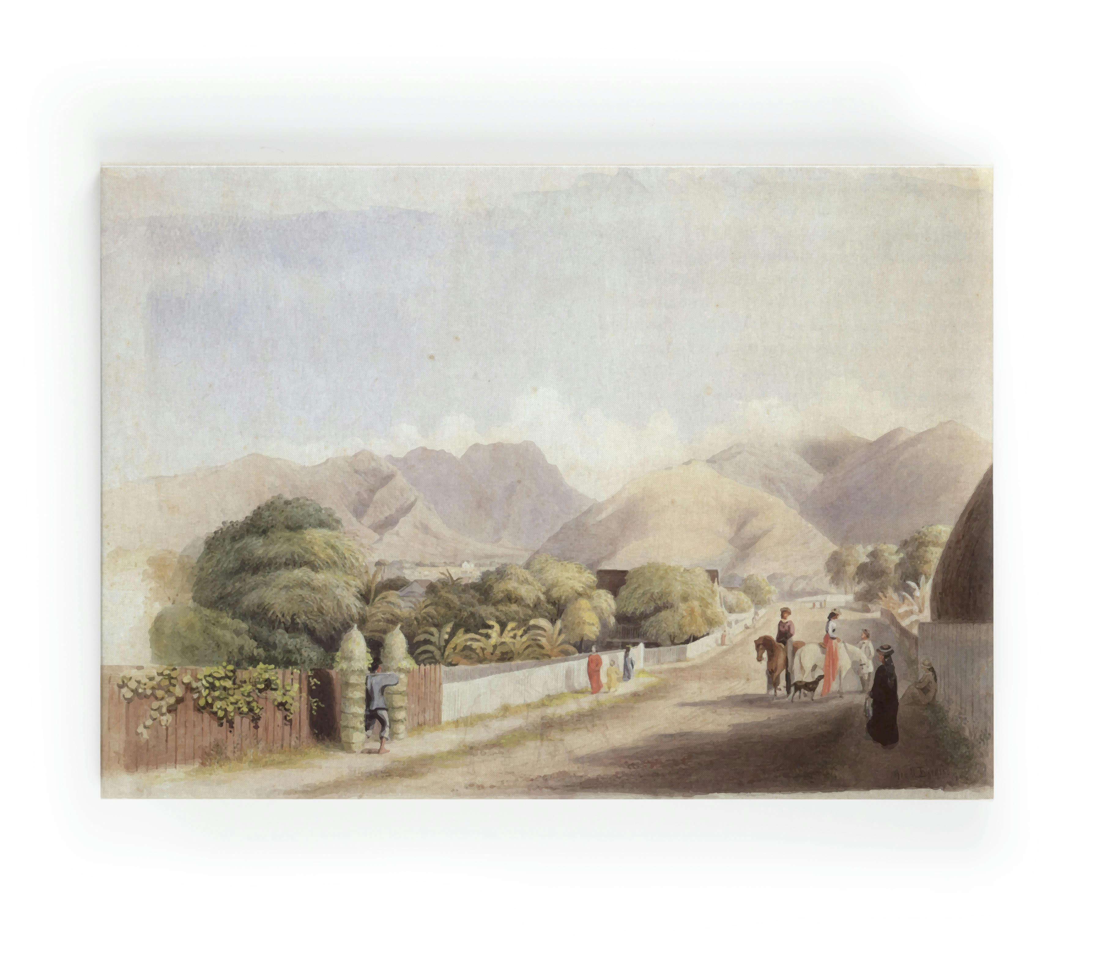 LANDSCAPE - Peinture sur toile 60x40 imprimé HD paysage