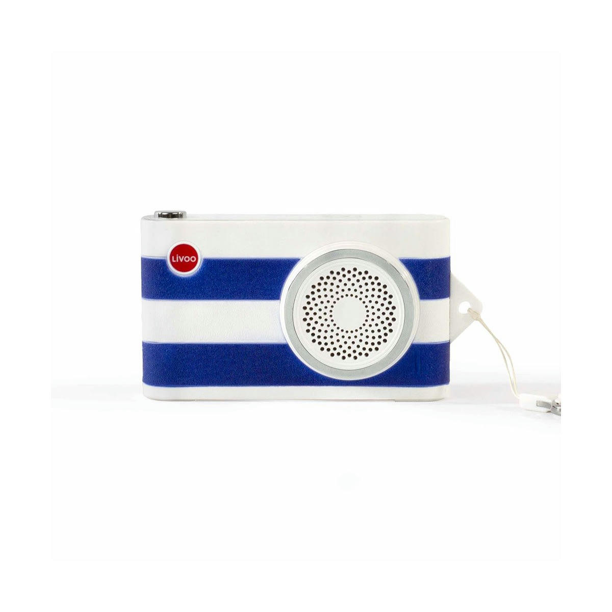 TES218B - Haut-parleur compatible bluetooth en plastique bleu