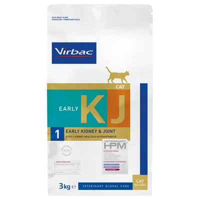Virbac Veterinary HPM Cat Early Kidney & Joint Support KJ1
