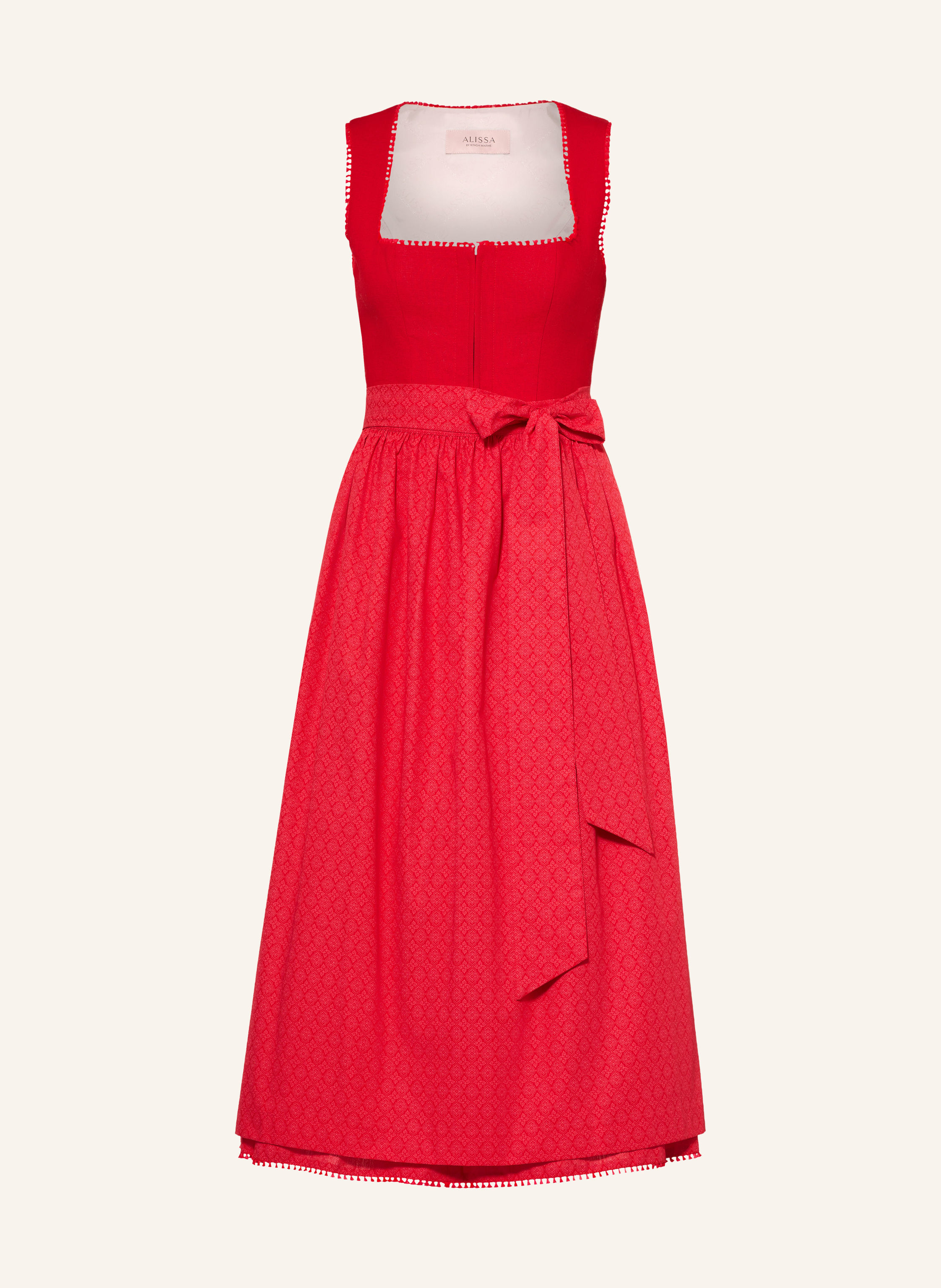 ALISSA BY KINGA MATHE Dirndl ALEA mit Leinen