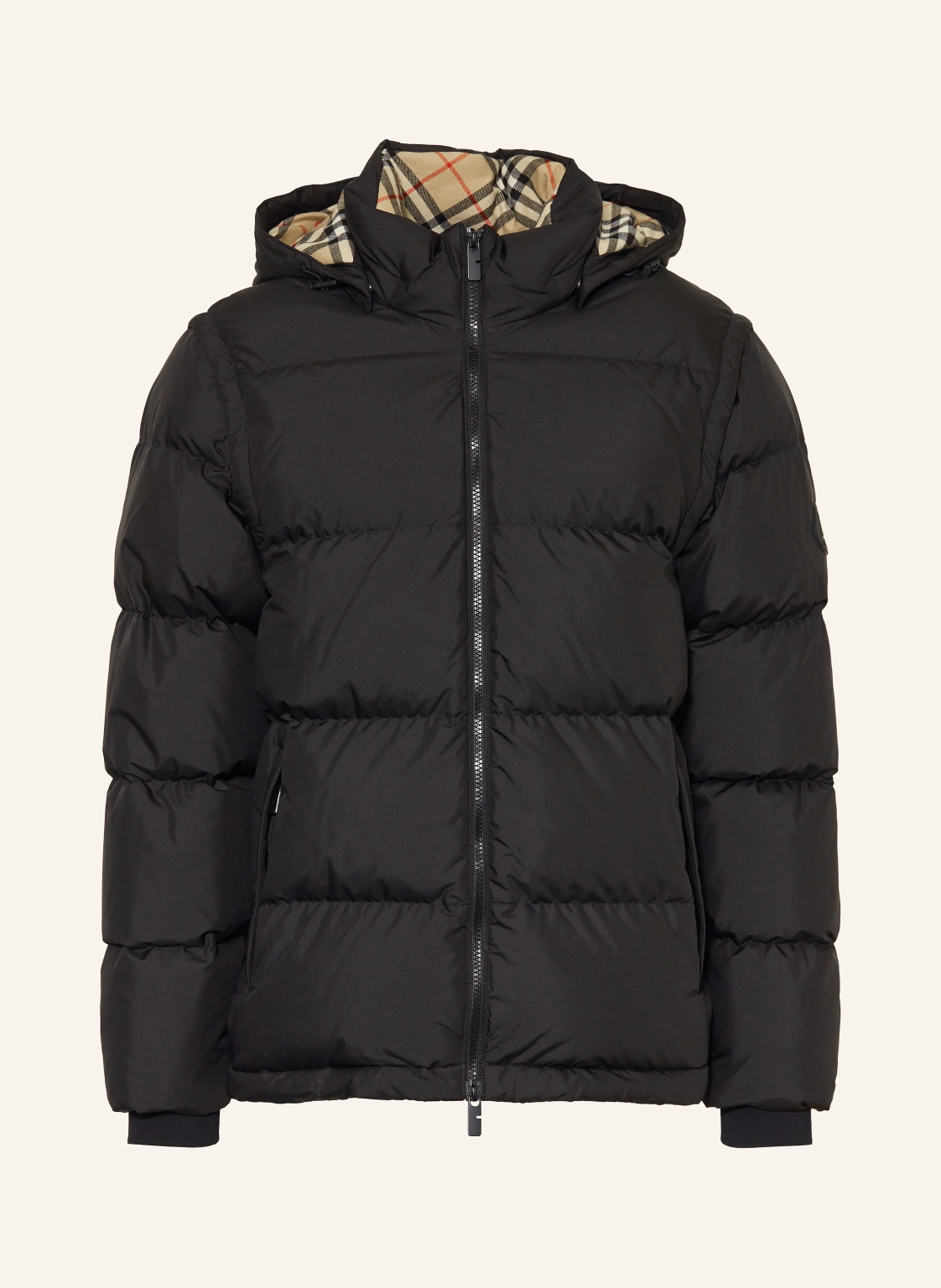 BURBERRY Daunenjacke BIDEFORD mit abnehmbaren Ärmeln