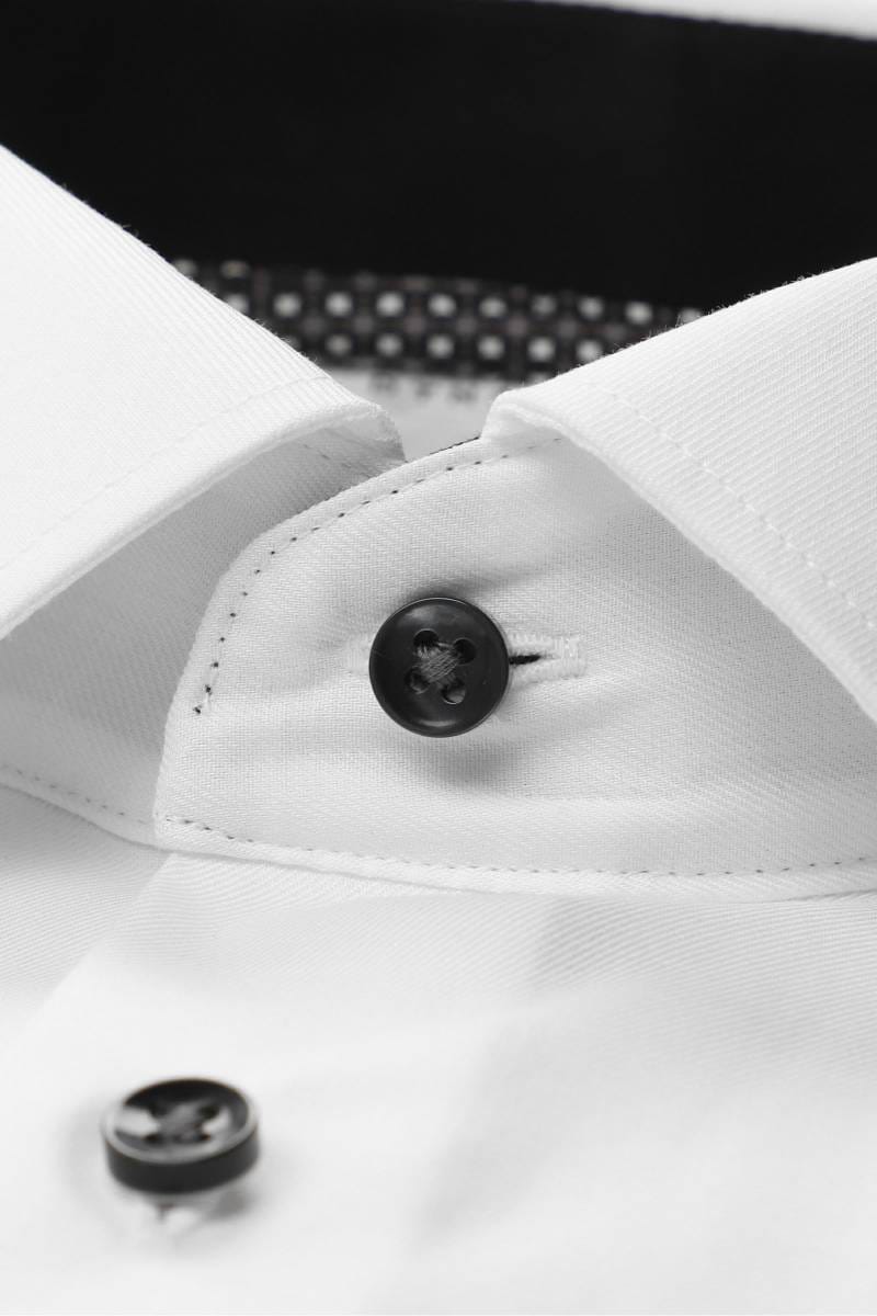 ETERNA Dynamic Cotton Comfort Fit Hemd weiss, Einfarbig