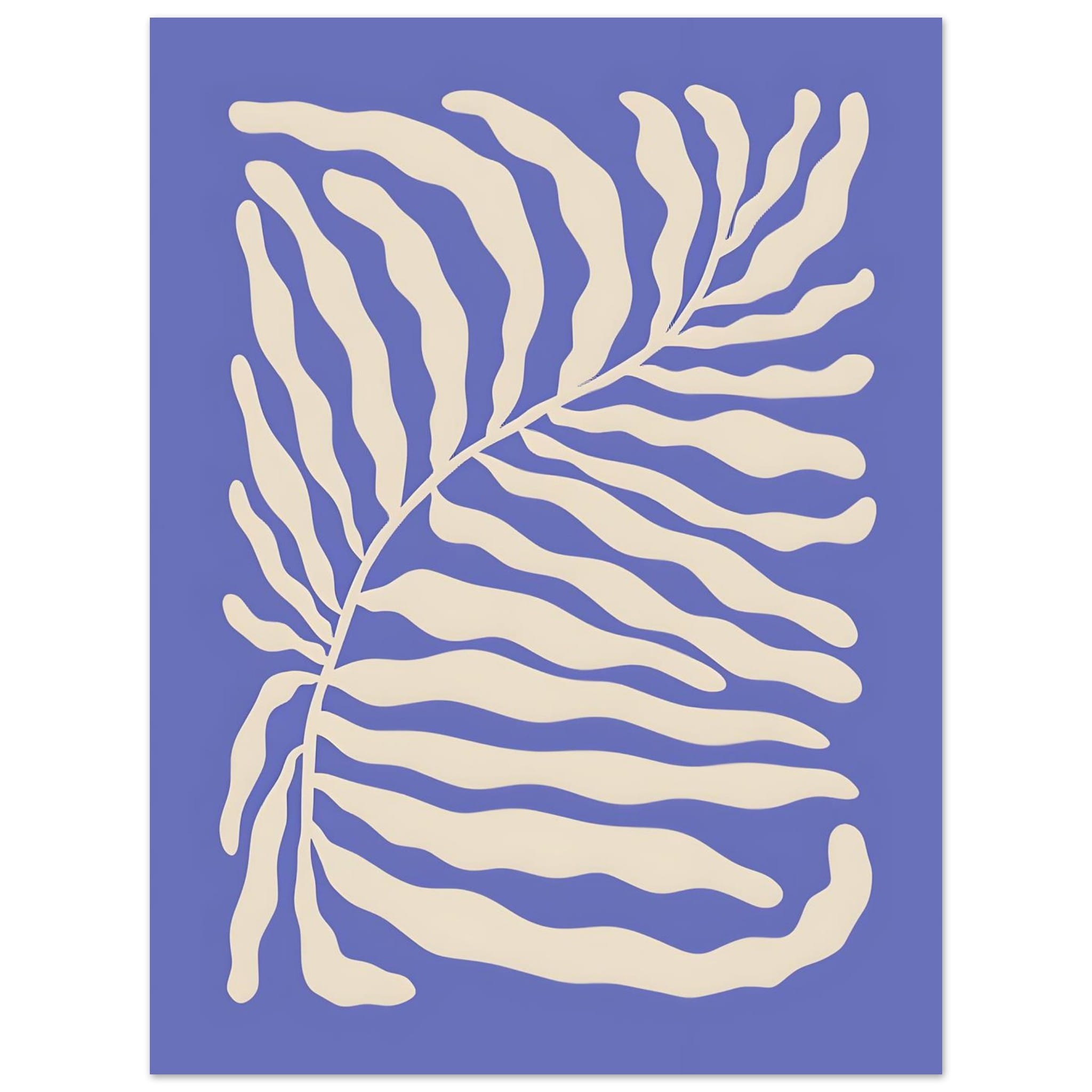 Artfulprints Poster Matisse – Ocean breeze  - 30x40 cm - Paars
