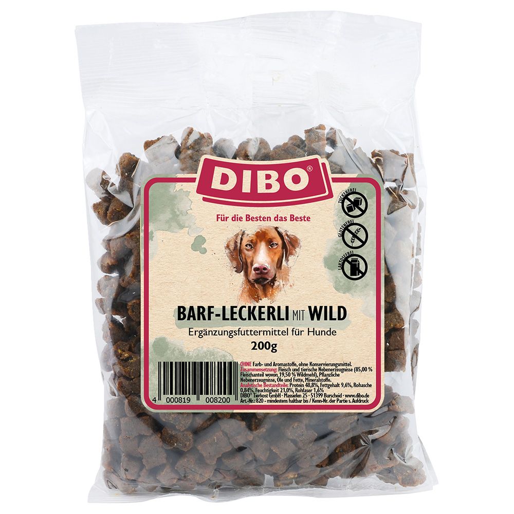 DIBO BARF treats with game